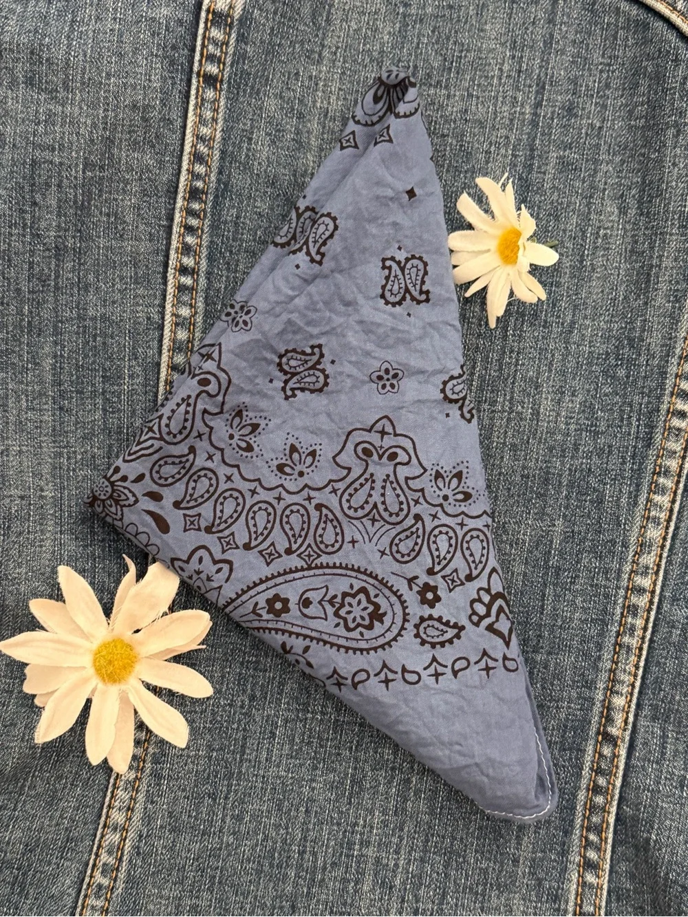 BANDANA Bandanas Set ⭐️NWT “Americana” Cotton Red, White, Blue (SET OF 4).  (S)